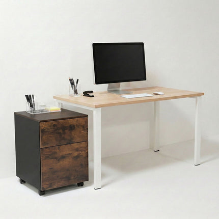 Rolling Filing Cabinet with Hanging File Drawer