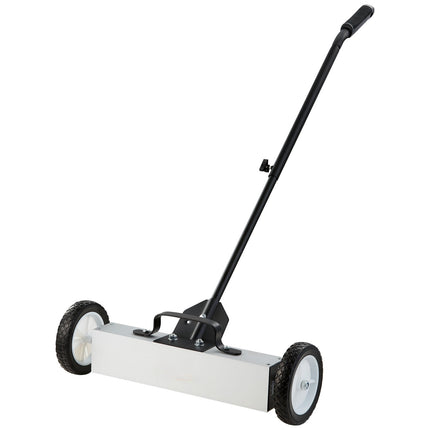 Rolling Magnetic Sweeper 18-Inch, Wheels, Telescoping Handle