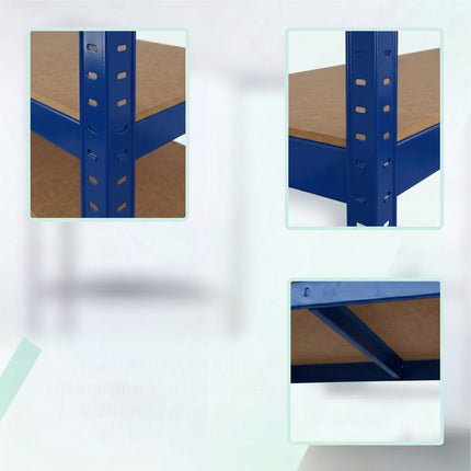 Rolling Steel Shelving Unit – Adjustable, Locking Casters