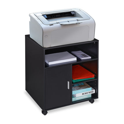 Rolling case with 5 compartments
