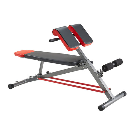 Roman Chair Hyperextension Bench, Adjustable 660 lb