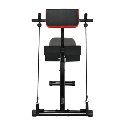 Roman Chair Hyperextension Bench, Adjustable, Foldable, 330 lb