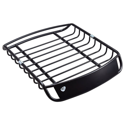 Roof Basket Universal Aerodynamic Design Car Roof Rack 120 x 98 x 17 cm Black