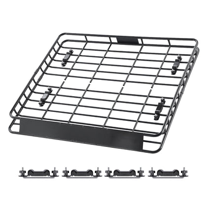 Roof Rack Cargo Basket 43 x 50 In, 150 lb Capacity