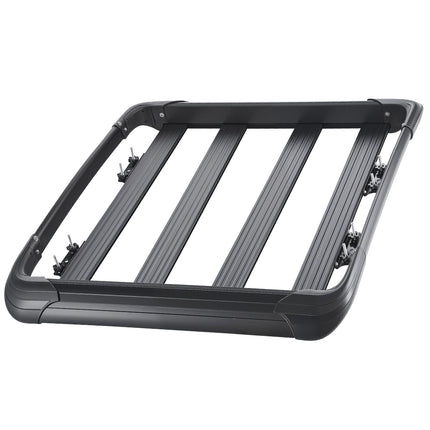 Roof Rack Cargo Basket 48x40 In, 150 Lb, Aluminum