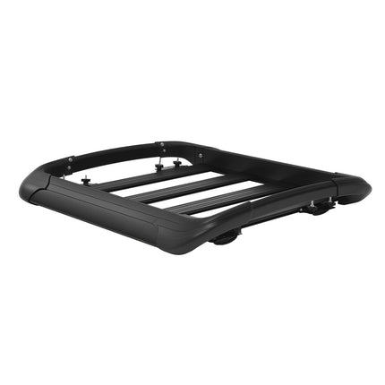 Roof Rack Cargo Basket, Aluminum, 150 lb Capacity