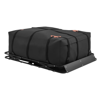 Roof Rack Cargo Basket, Foldable Steel, 200 lb Capacity