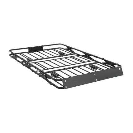 Roof Rack Cargo Basket, Folding, 200 lb, Universal
