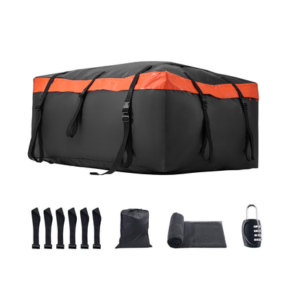 Rooftop Cargo Carrier Bag, 20 Cu Ft Waterproof 840D PVC