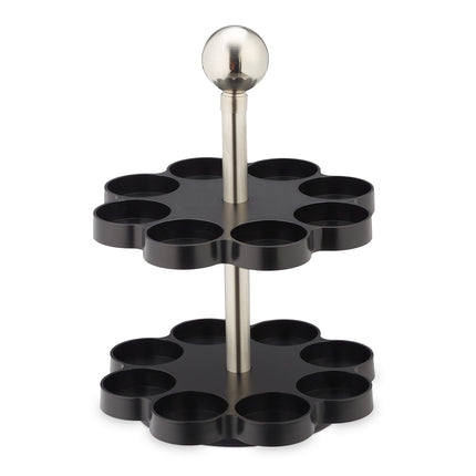 Rotating spice carousel with 16 jars