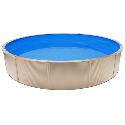 Round Above-Ground Pool Liner, Overlap Vinyl, 350.5 cm