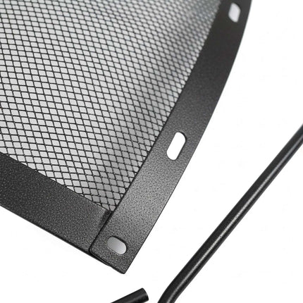 Round Metal Mesh Spark Guard for Fire Pits