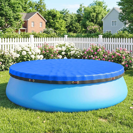 Round Pool Cover Ø450 cm, Dust & Waterproof with Secure Fit