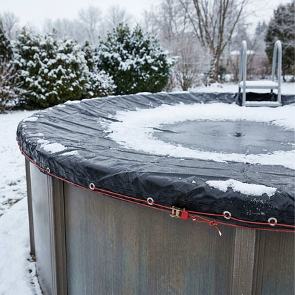 Round Pool Cover, UV-Resistant, 500–550 cm