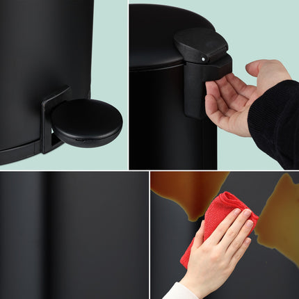 Round cosmetic container 5 l