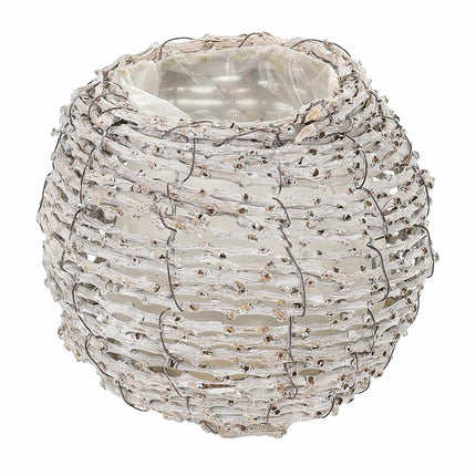 Round flower pot - set of 2