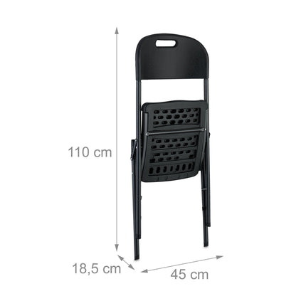 Round garden table in rattan look