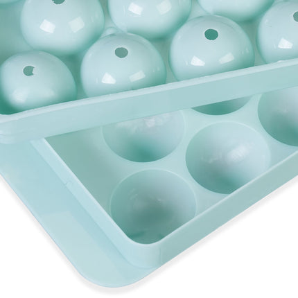 Round ice cube tray set of 4