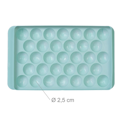 Round ice cube tray set of 4