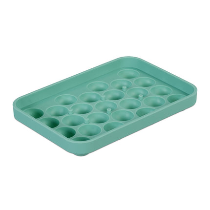 Round silicone ice cube mold, set of 4