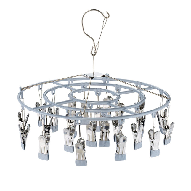 Round sock dryer for Clotheshorse