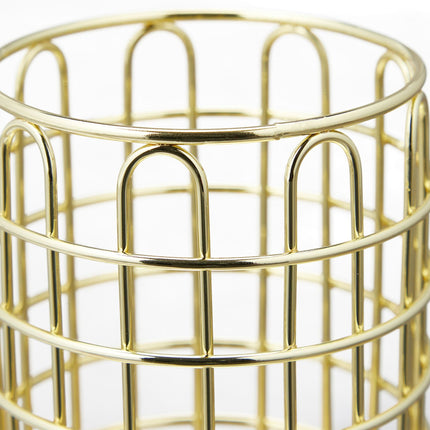 Round stand for make-up brushes