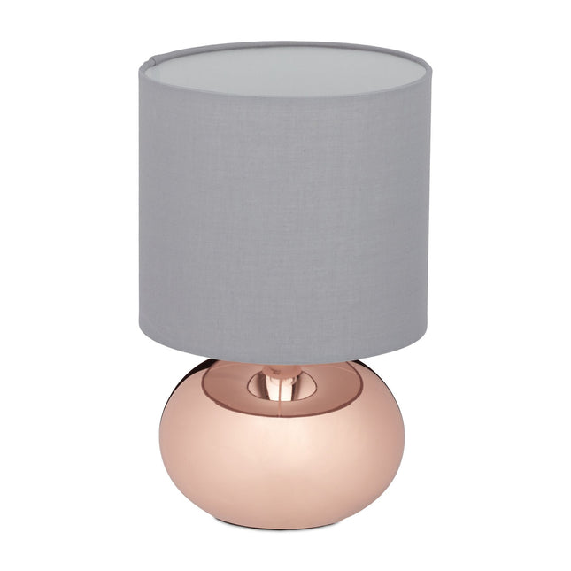 Round table lamp with touch function
