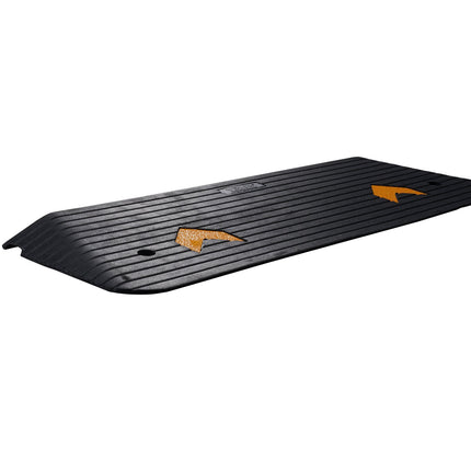 Rubber Threshold Ramp, 2-Inch Rise, Non-Slip, 15T Load