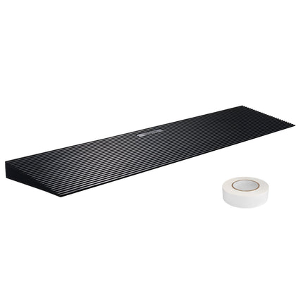 Rubber Threshold Ramp, 4 cm Rise, 90 cm Wide, Non-Slip