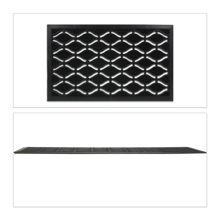 Rubber door mat 45 x 75 cm