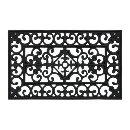 Rubber door mat 75 x 45 cm