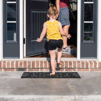 Rubber door mat