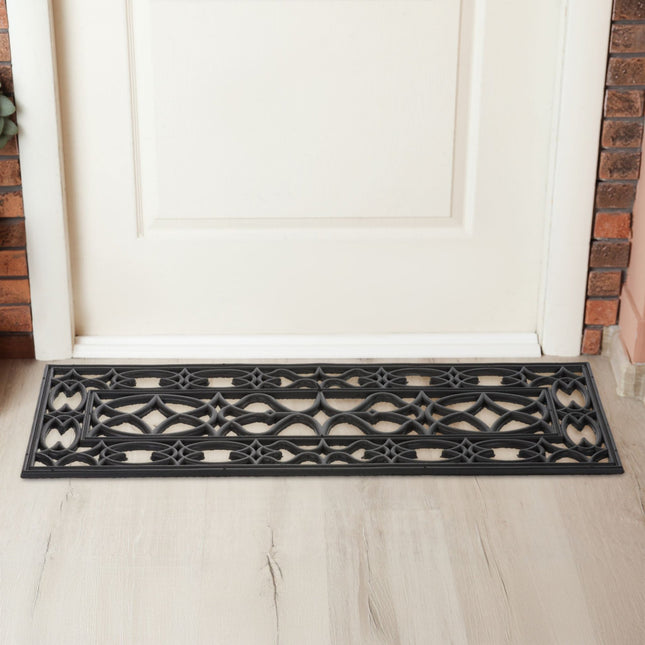 Rubber door mat