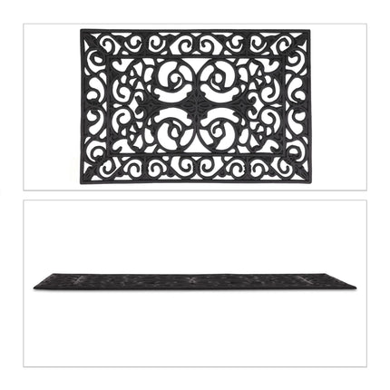 Rubber door mat