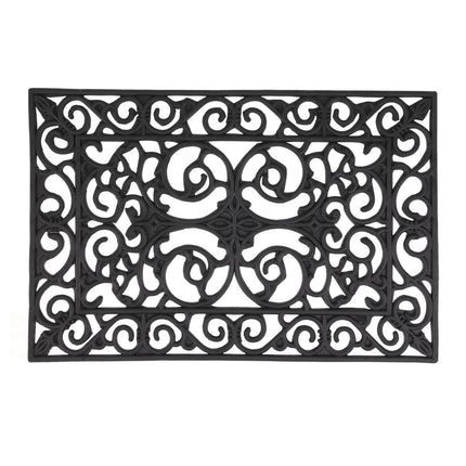 Rubber door mat