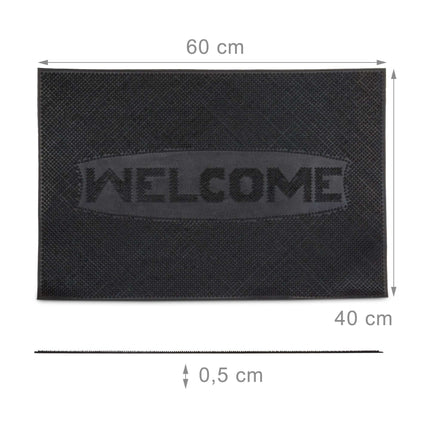 Rubber doormat WELCOME