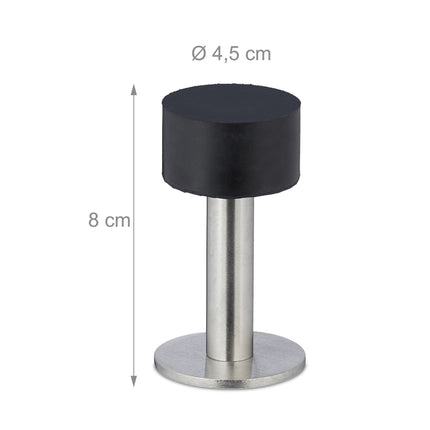 Rubber door stopper, 2 pcs
