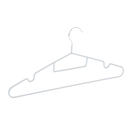 Rubberized coat hangers in a set of 24