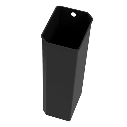 20L pedal container in stainless steel with inner container, living room/office