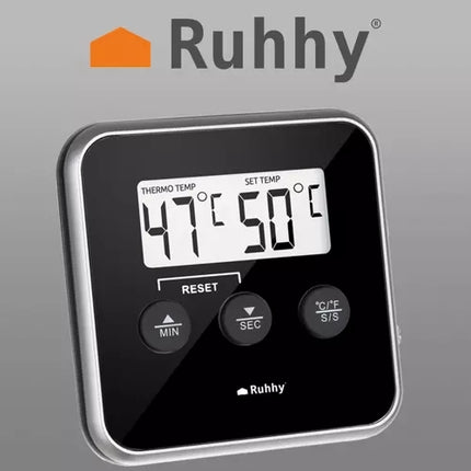 Ruhhy 19155 kitchen thermometer with probe