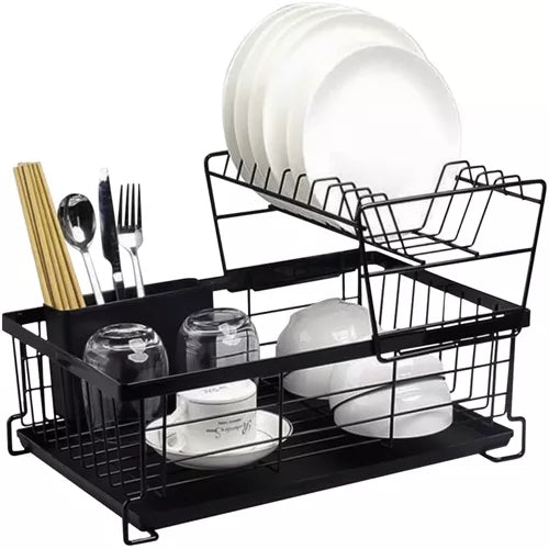 Ruhhy 19163 two-level dish drainer