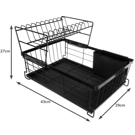 Ruhhy 19163 two-level dish drainer