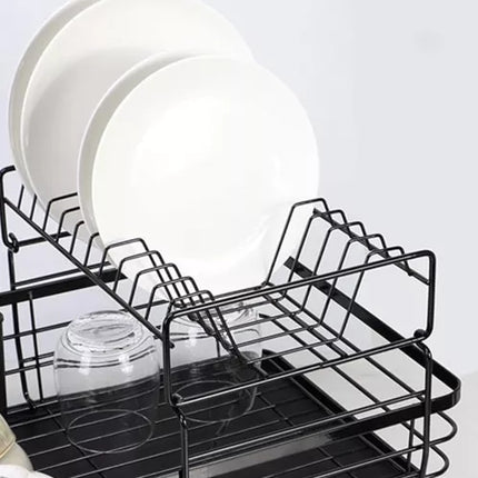 Ruhhy 19163 two-level dish drainer