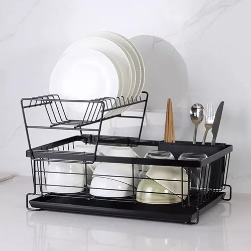 Ruhhy 19163 two-level dish drainer