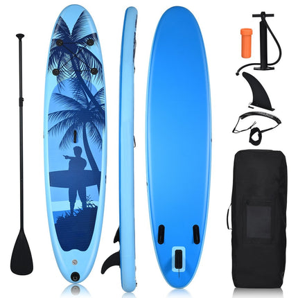 SUP Board Inflatable Stand up Board Paddle Board Blue-L