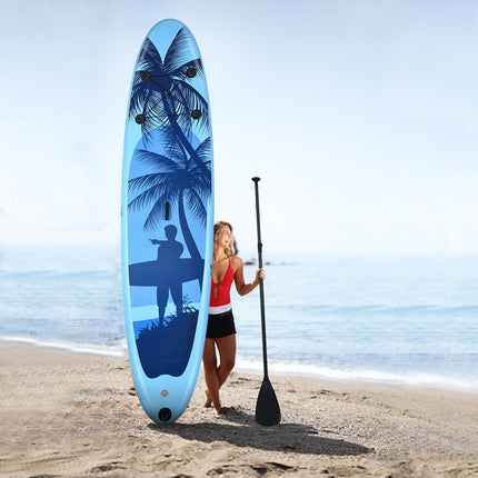 SUP Board Inflatable Stand up Board Paddle Board Blue-M