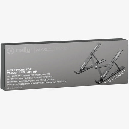 SWMAGICSTAND2 Portable table stand for laptop/tablet max 15.6" Black