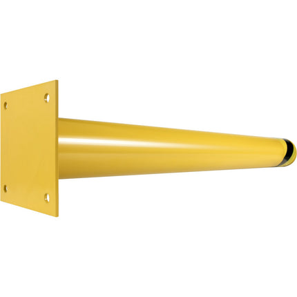 Safety Bollard Post, 36-Inch Steel, 4.5-Inch, 2-Pack