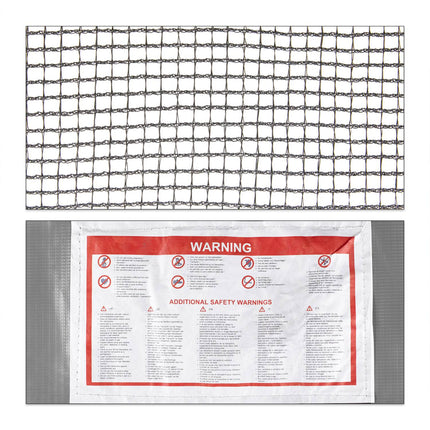 Safety net stand trampoline