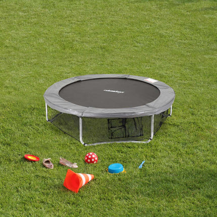 Safety net stand trampoline